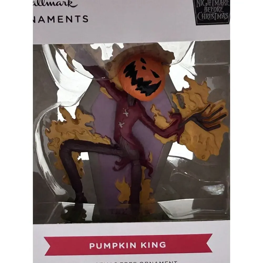 Hallmark‎ Disney Nightmare Before Christmas Jack Pumpkin King Hallowee Ornament